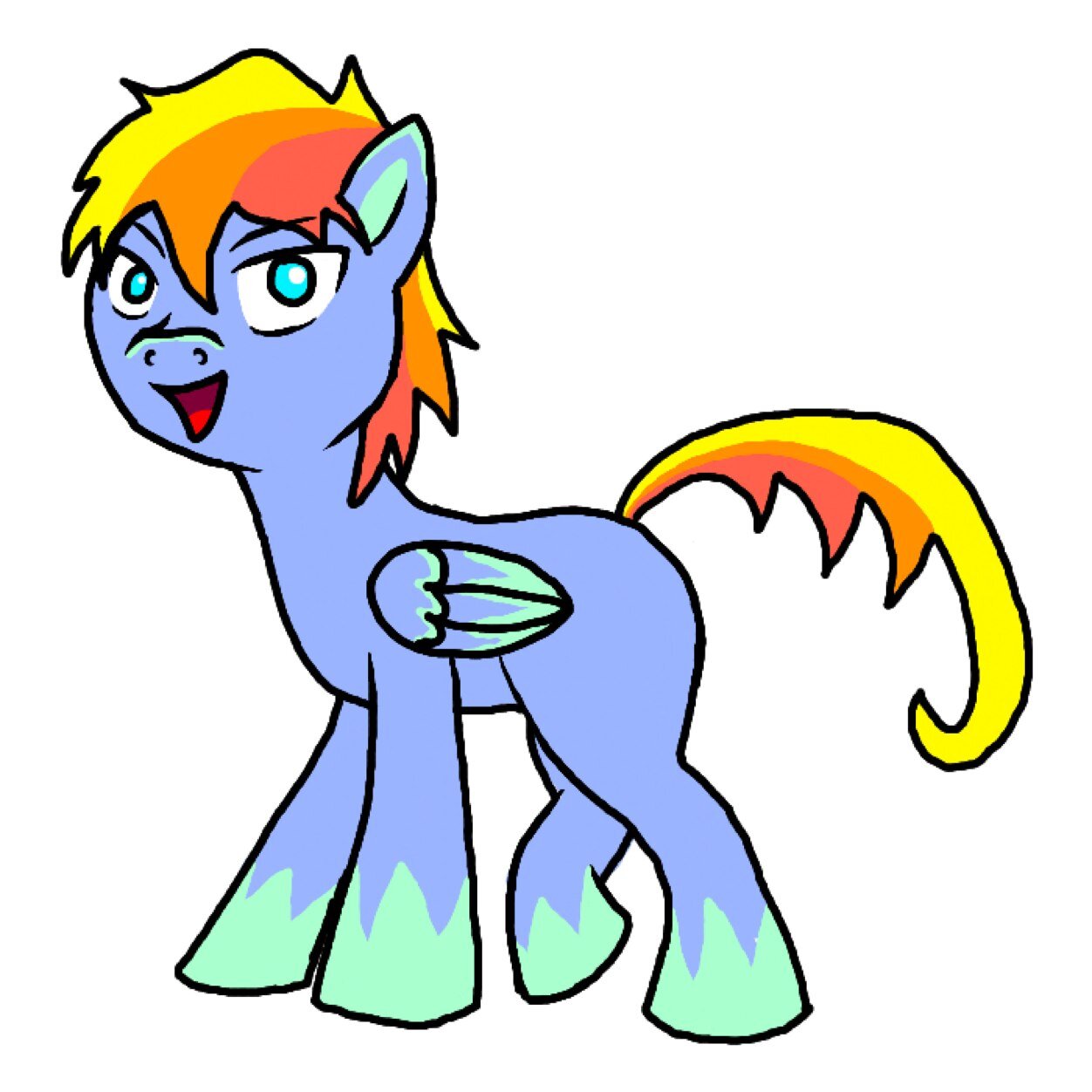 Hello everypony in blaze fire and i have a great family, i live with my wife heart healer and my two daughters hearcake and angelwingswe are a very happy family