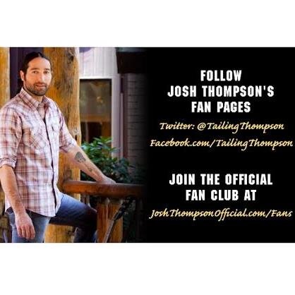 Welcome to the Official Fan Twitter for Josh Thompson! Thanks for supporting Josh & his music! New Album out NOW!