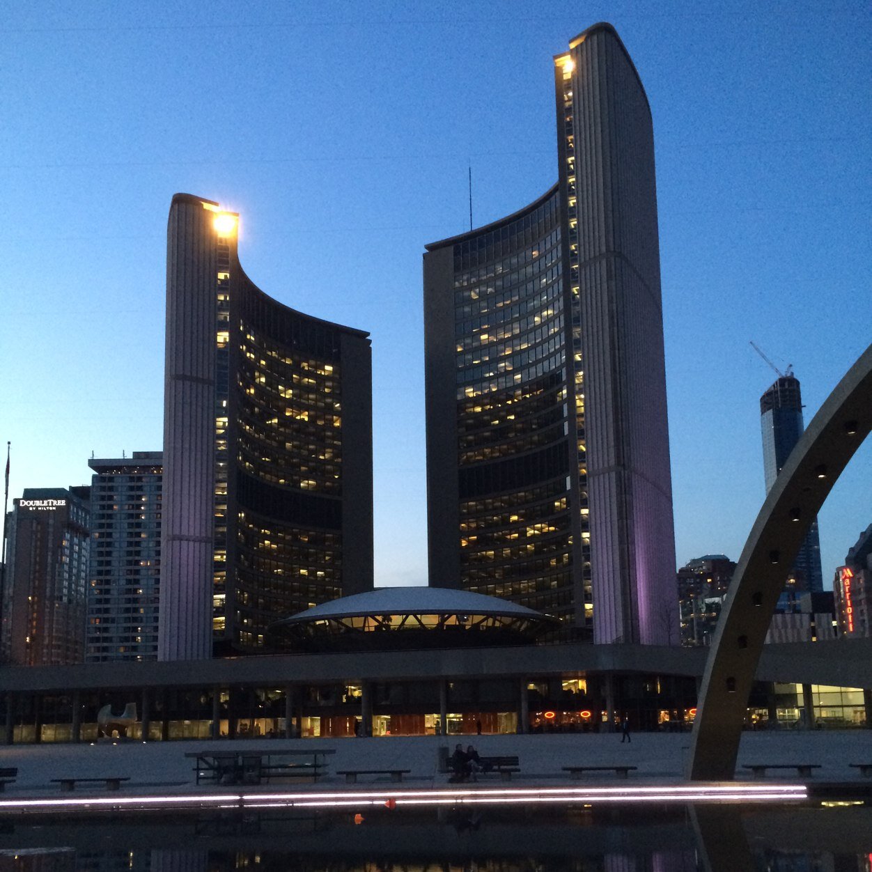 Inquire about the Peace Garden at Nathan Philip Square.