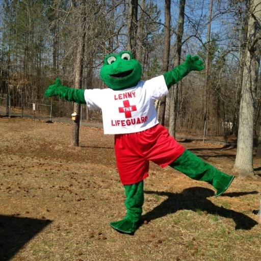 Lenny The Lifeguard was born on Earth Day in the Piedmont Triad area of NC. He has been involved in water quality since he was a tadpole in Happy Day Pond.