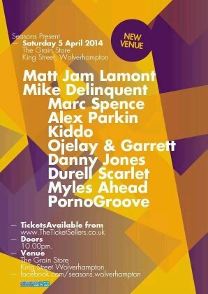 5th April ● £10 guest list ●  inbox names