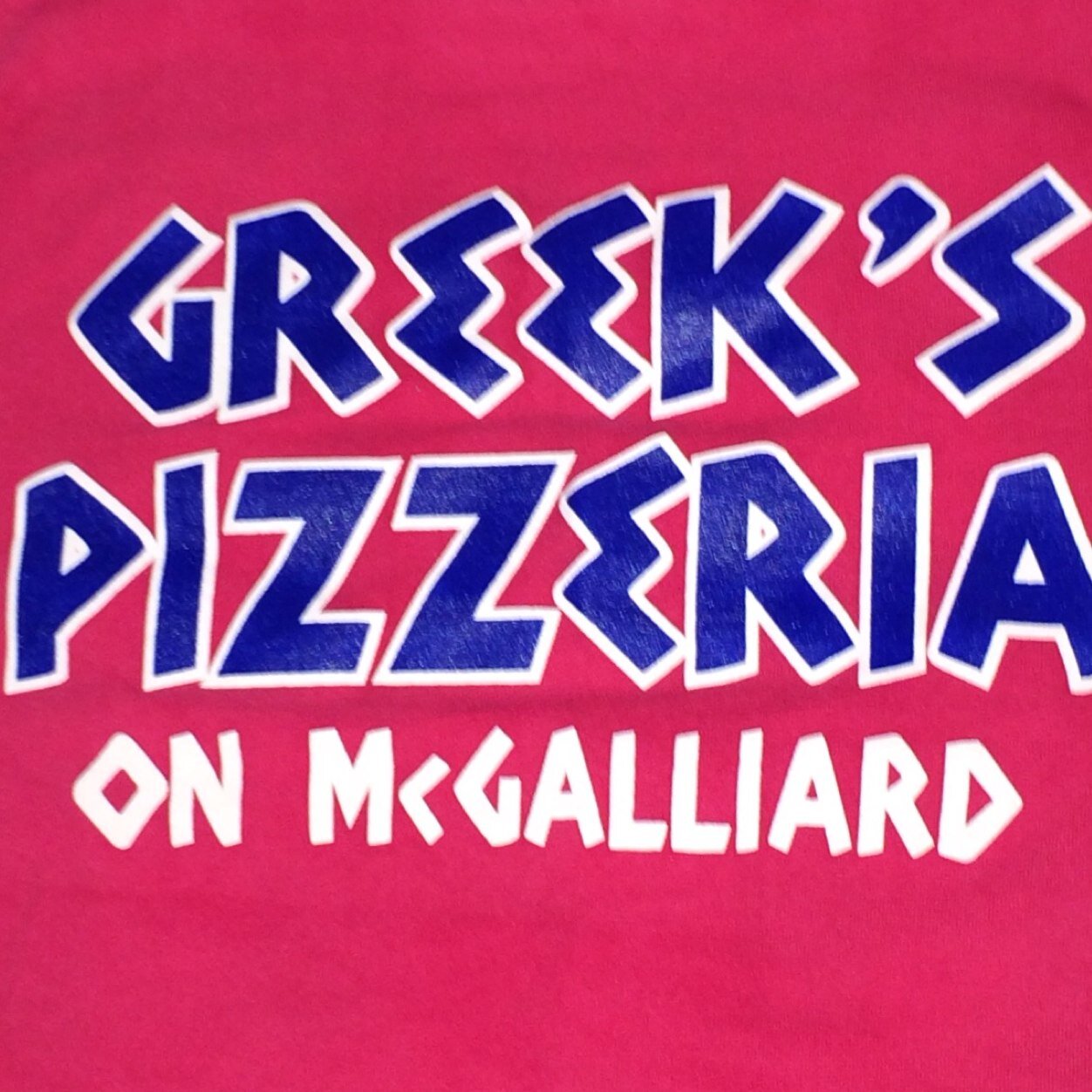 GREEKS PIZZERIA ON MCGALLIARD!! 1-765-282-PIZA