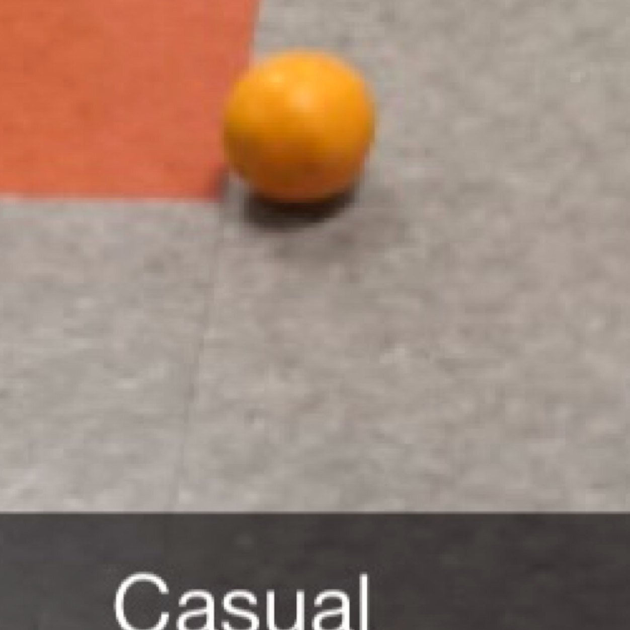 *casual orange*