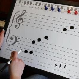 Magnet & Dry Erase Music Boards for Music Teachers, Music Schools, Keyboard Labs,Music Students.  4 Sizes: XLG, LG, Med., & Small.  http://t.co/rjNxjBLgsU