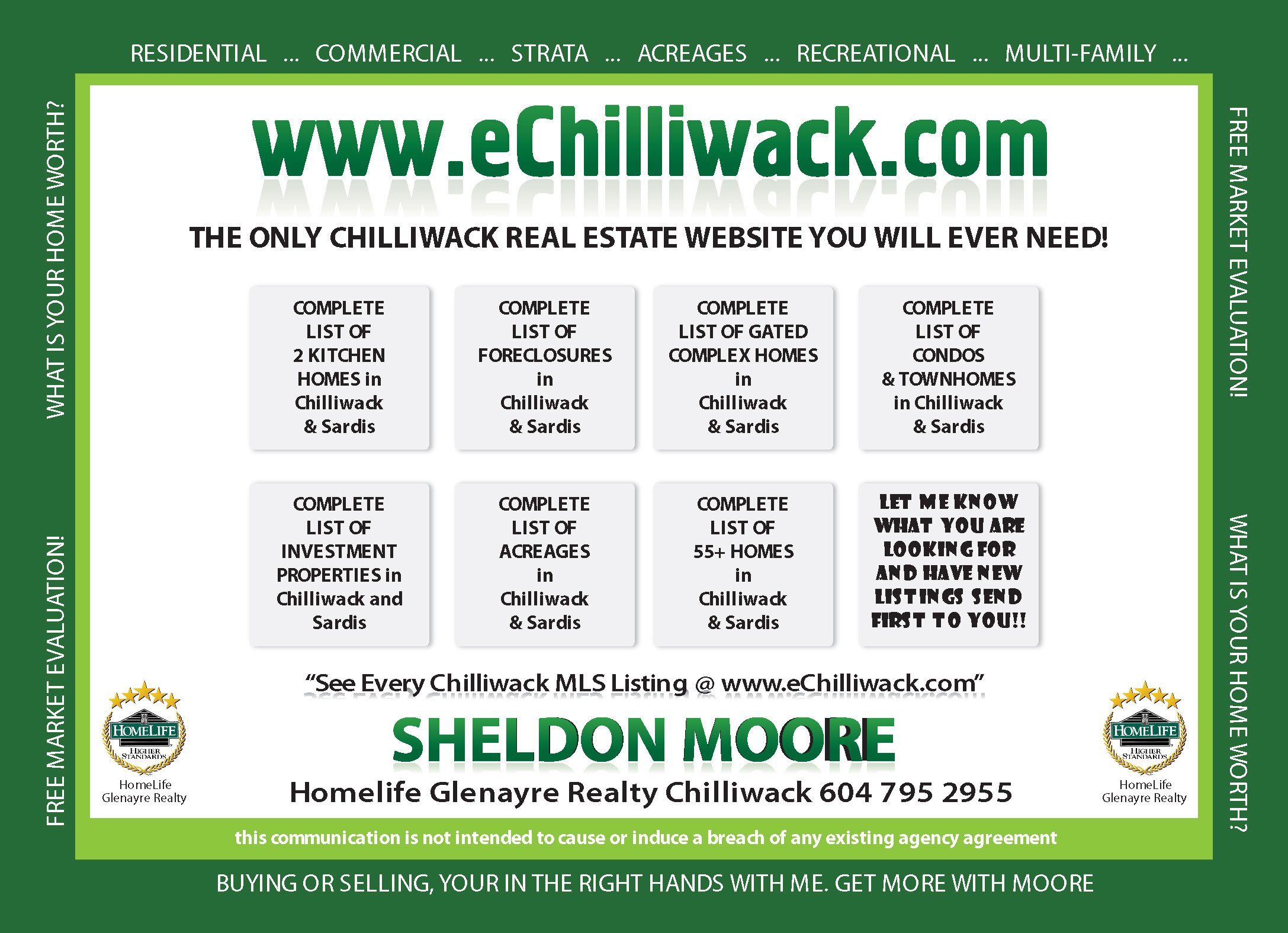 Sheldon Moore @eChilliwack  
 Homelife Glenayre Realty Chilliwack BC 
http://t.co/CaIynfCTch