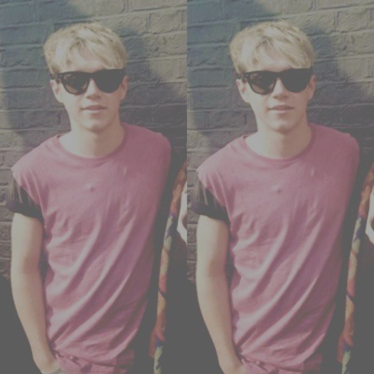 Yesterday I dreamed with Niall and I touched his hair.