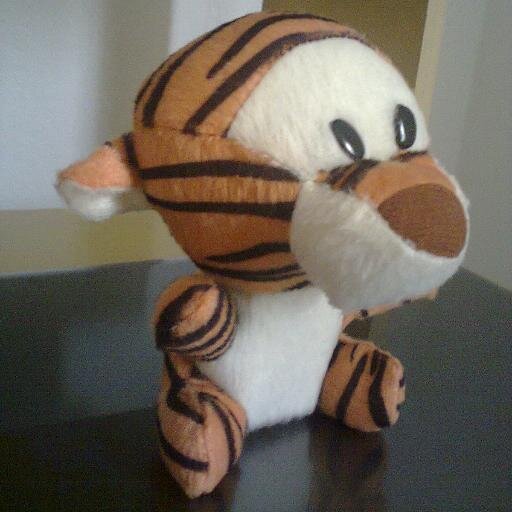 Um tigre de pelúcia sábio e irônico. Maior parceiro de Calvin