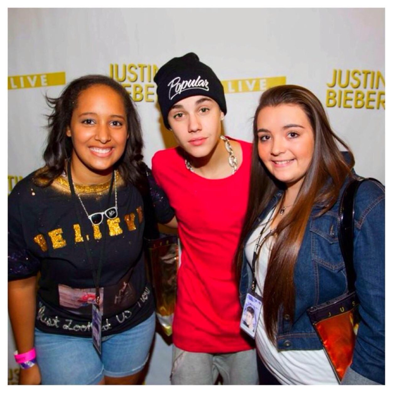 Justin followed me 2/10/10 Met Justin October 8th, 2012:). I work at Walt Disney World