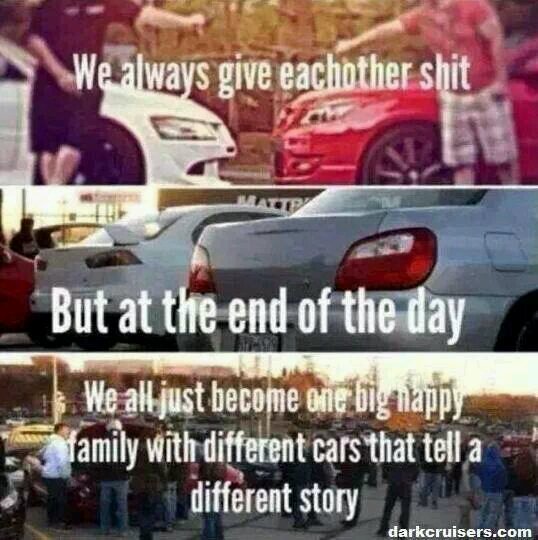 we all drive cars and modify them for one reason