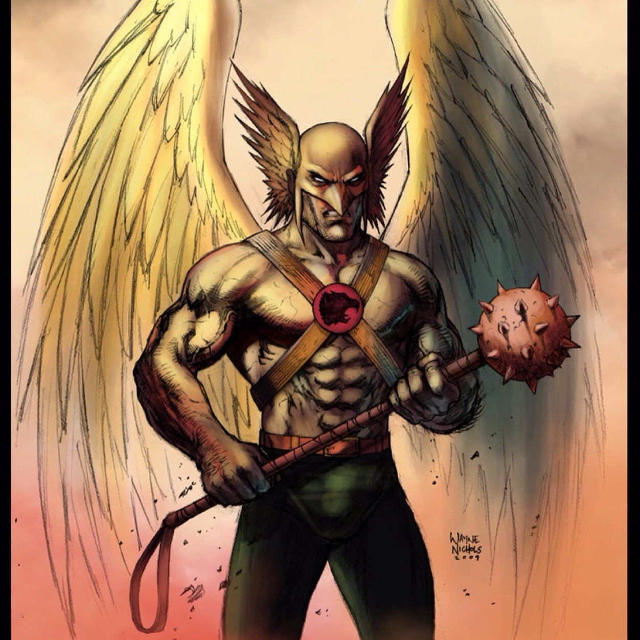 Born in Ancient Egypt, I was known as Prince Khufu. Today I am called Carter Hall, The Winged Warrior. #OfficialJL #TeamHawkman