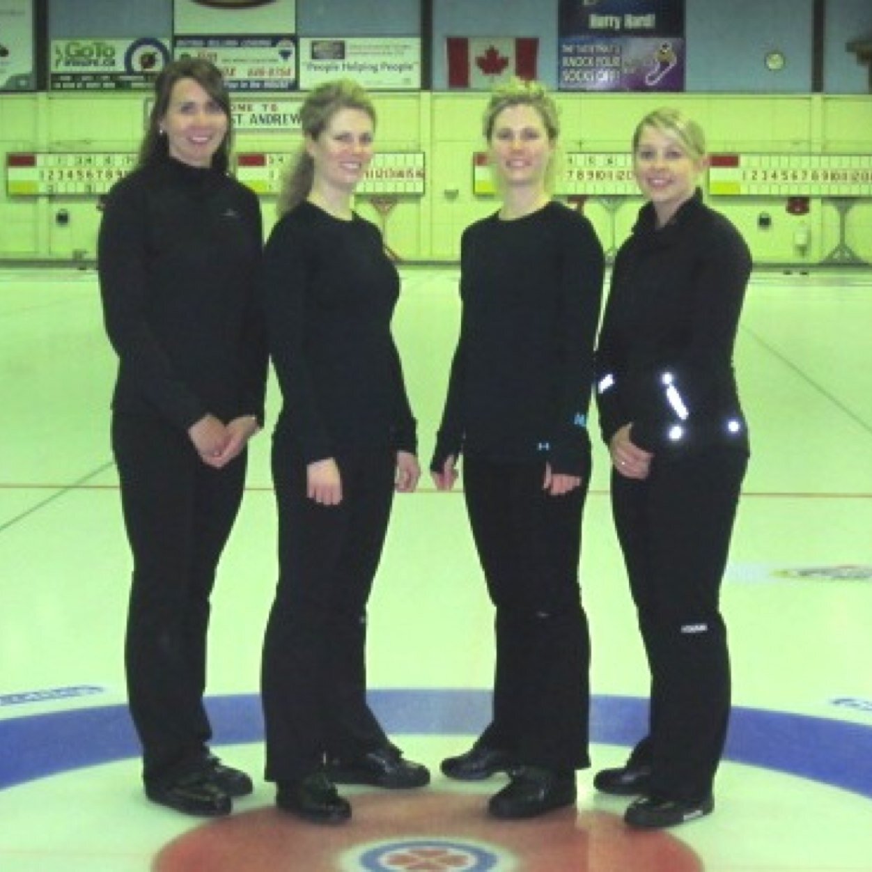 Competitive curling team from Fredericton, New Brunswick.