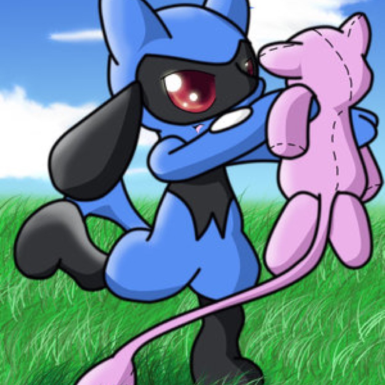 I a baby Riolu *smiles* #Baby #Male