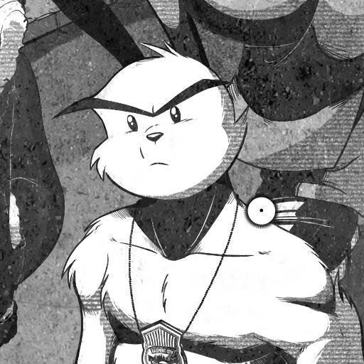 This crime-noir graphic novel follows Dust Bunny and his resilient partner, Mite, as they investigate who's issuing burn notices throughout Basement City.