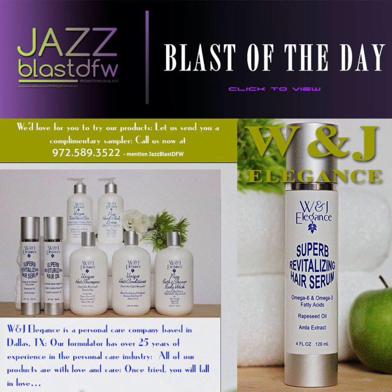 EleganceWj's profile picture. Personal care products. Providing Natural and Organic products for your needs.