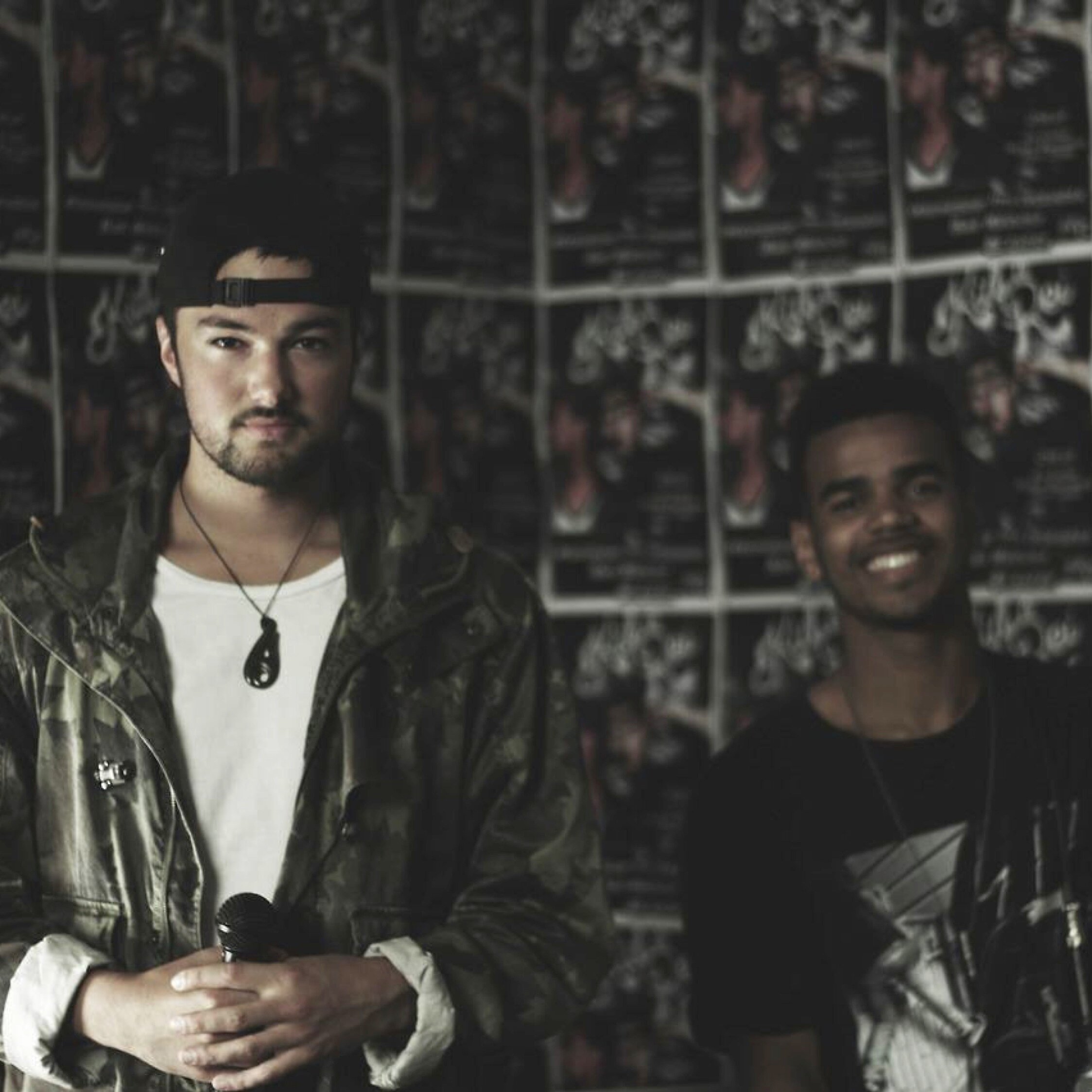 The dynamic duo.. and we rap too.