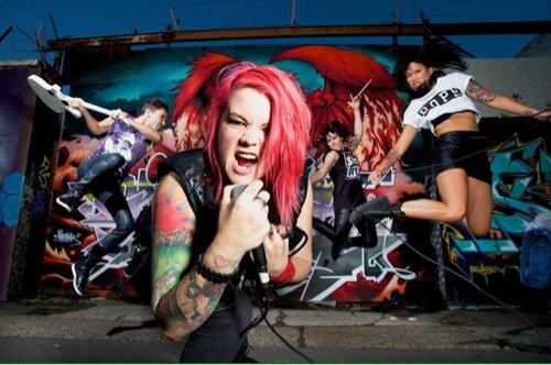 ALMOST ALL GIRL ROCK BAND FROM SYDNEY AUSTRALIA