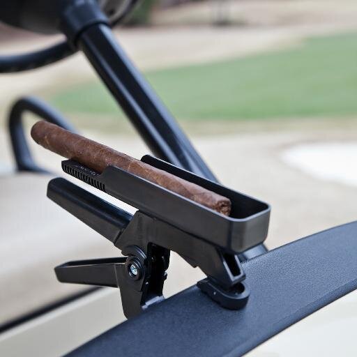Size Matters! More than just another #cigar holder. Your snap-on ashtray for #golf carts, boats, decks, grills & more. The perfect gift for cigar lovers.