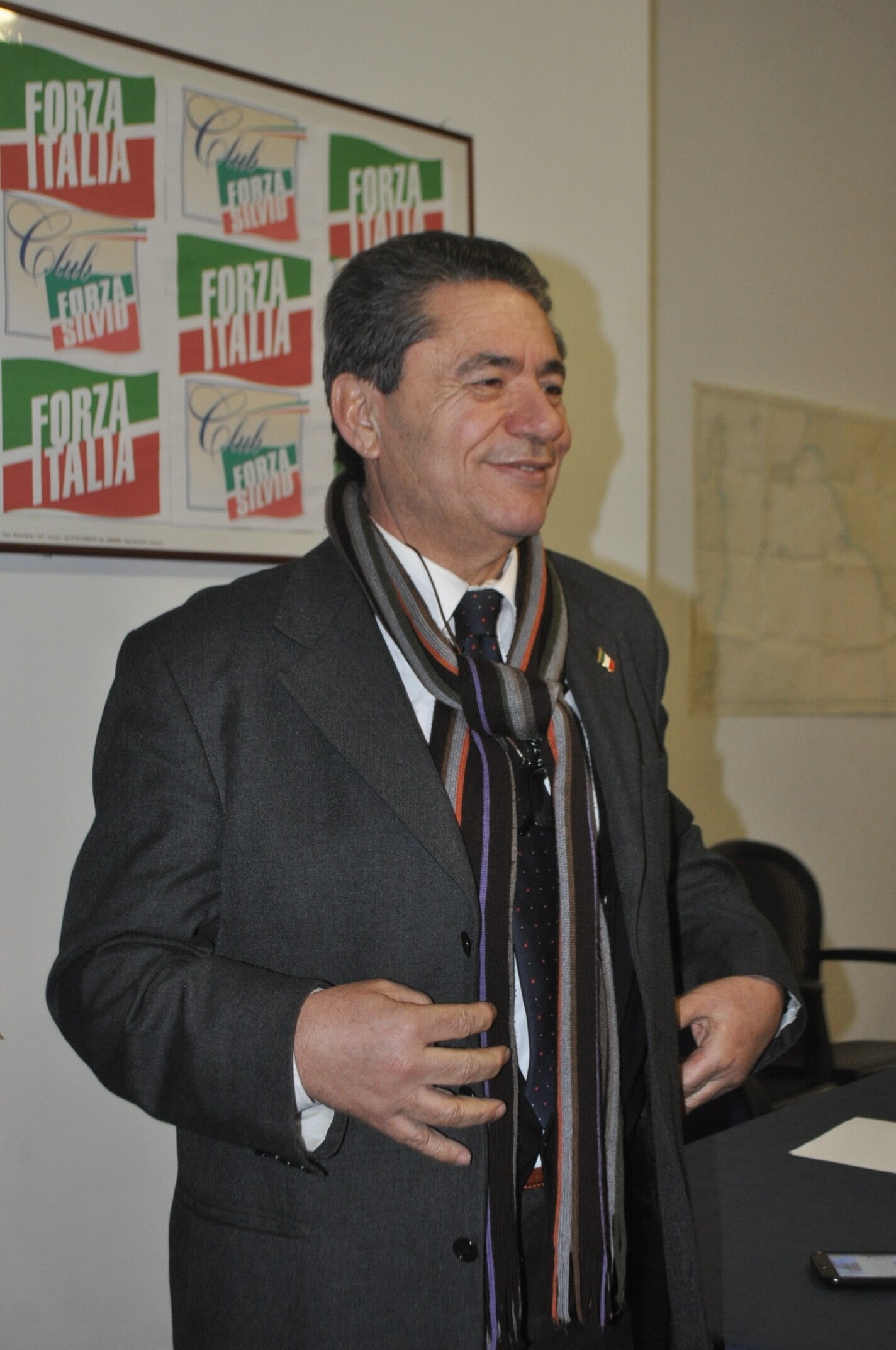 Presidente del Club Forza Silvio Amici di Civitavecchia.