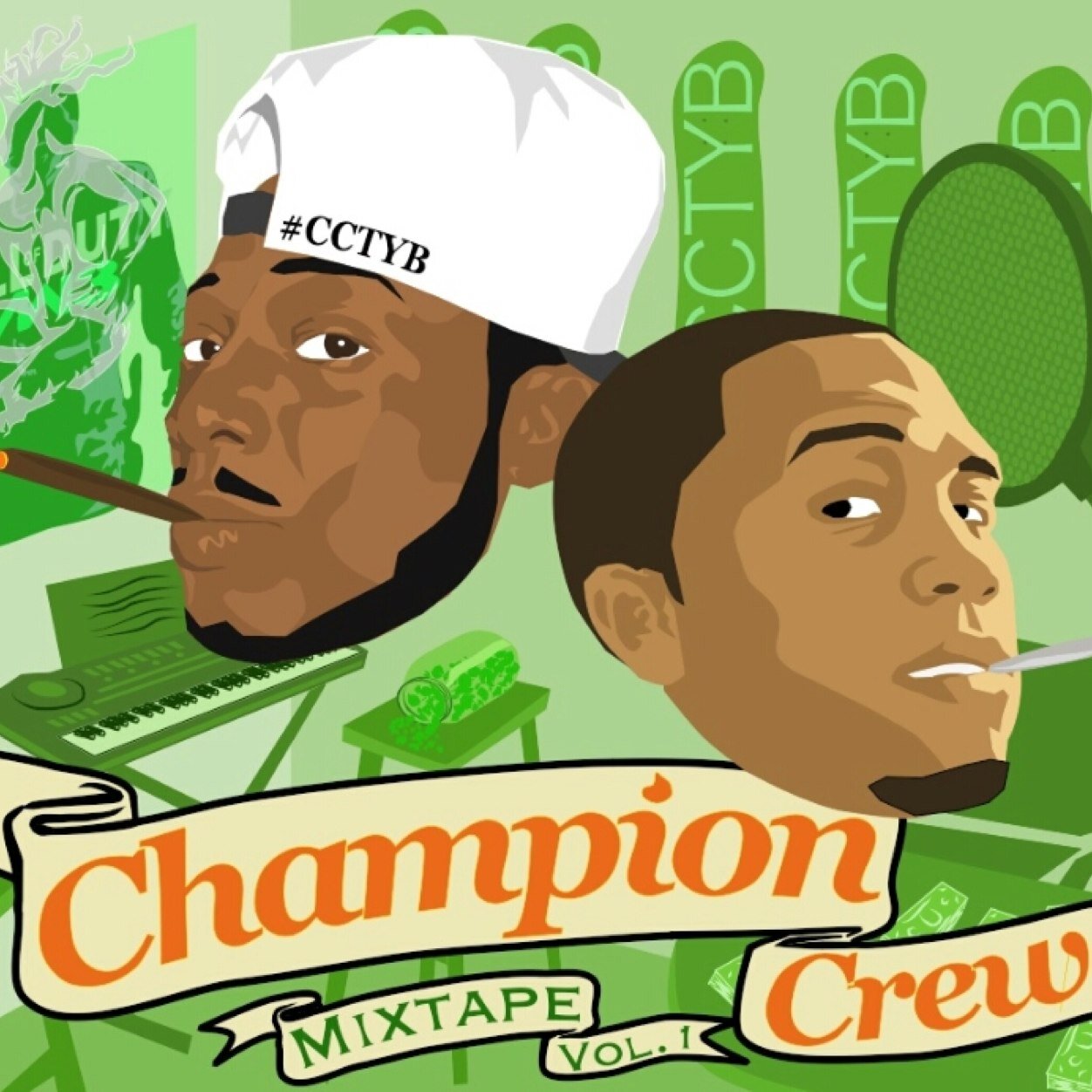 Champions make theirselves, you follow, we lead.. Download the mixtape now for free on #soundcloud and #reverb... #CHAMPIONCREW #CC #CCTYB #CREWCOO #CREWCOOLN