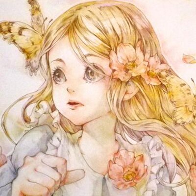 O Xrhsths 本気の色鉛筆アート Sto Twitter 髪の毛の色鉛筆塗りメイキング Http T Co 0nsg9s4lbb