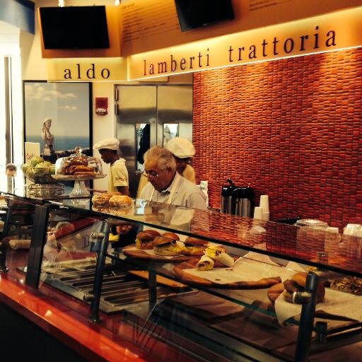 In Terminal C at the Phila Intl Airport, Aldo Lamberti Trattoria serves homemade pizza, salads, sandwiches, pasta & breakfast. Use the B/C connector to find us!