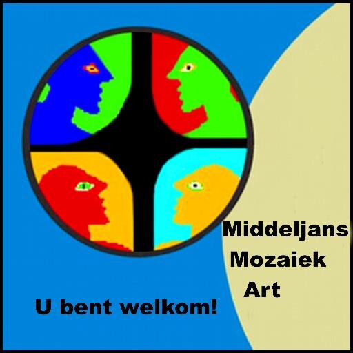 Ben als mozaiekkunstenaar op zoek naar allerlei vormen van contact tussen mensen. Trefwoorden: Een positieve uitstraling, ontmoeten, kunst, natuur.