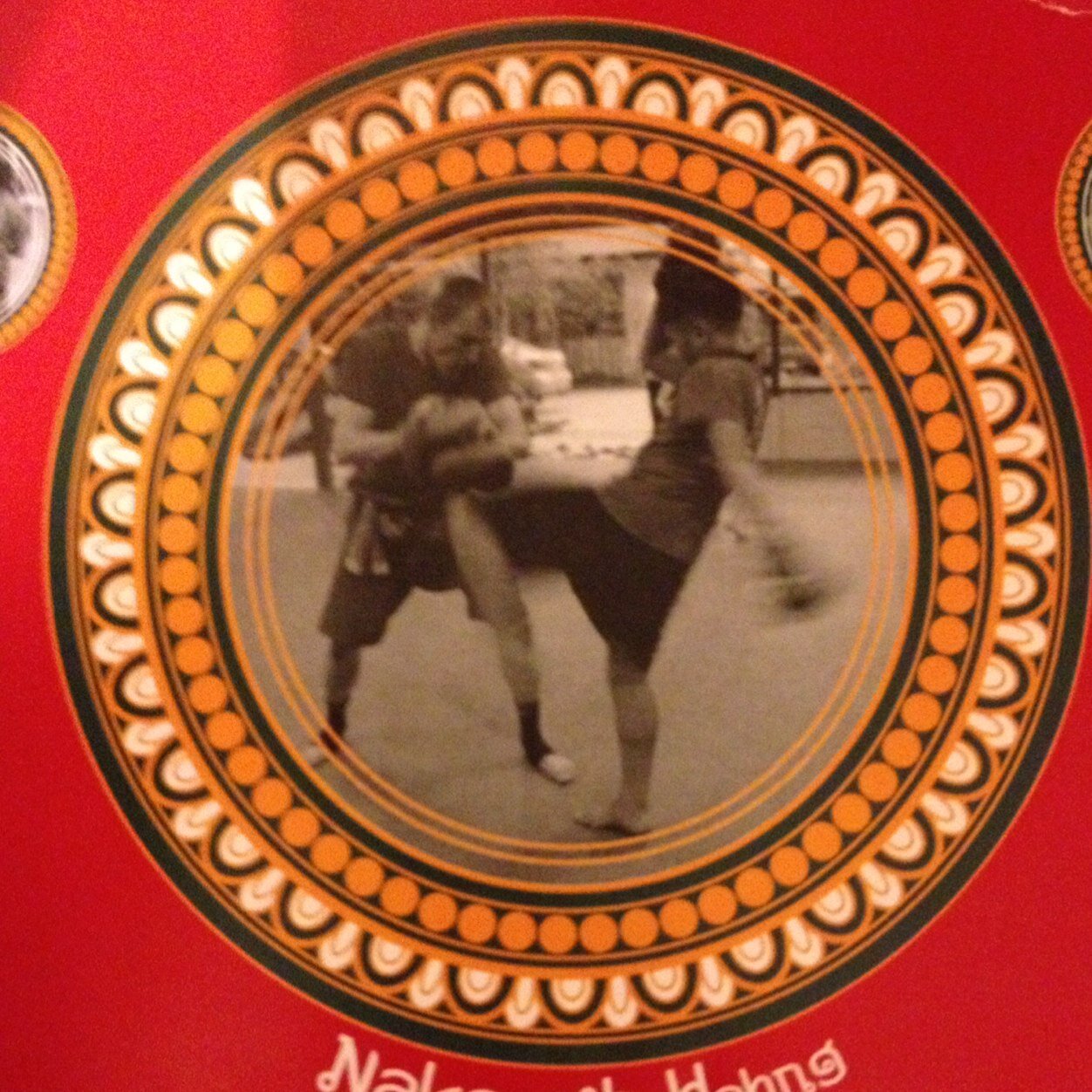 Muay Thai instructor.