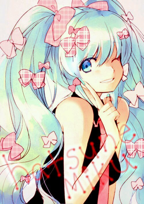 Hello~ I'm Hatsune Miku! #married to: @Izaya_Orihara22 #rp #bi
