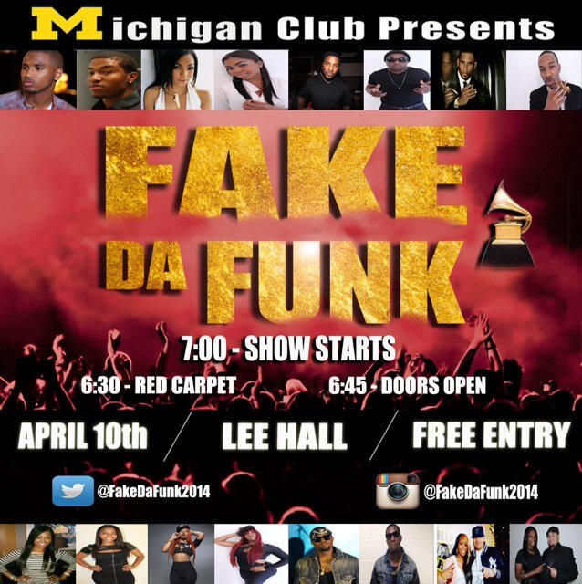 Grammy Performance style awards show, highly anticipated on the highest of 7 hills! April 10, 2014, brought to you by @famumichclub.