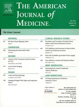 The American Journal of Medicine is an academic medical journal for practicing physicians. Read the latest clinical research, reviews, and case studies.