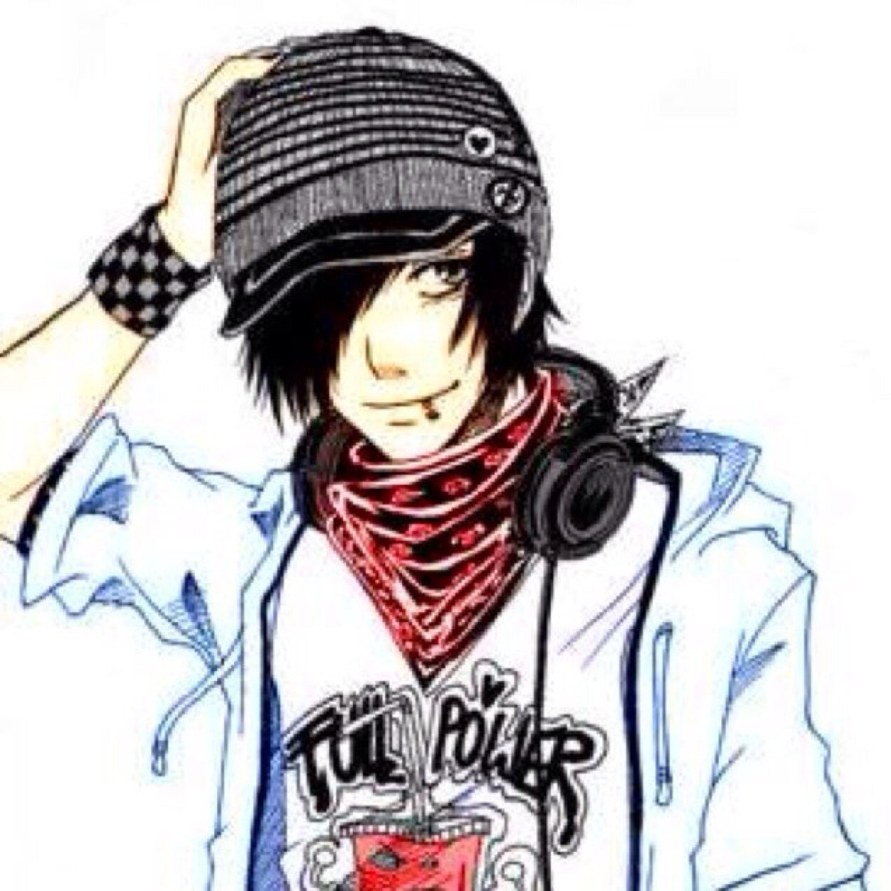 I'm Alex. I'm just a hopeless idiot in a hopeless world. I'm Goth, and that's about it.