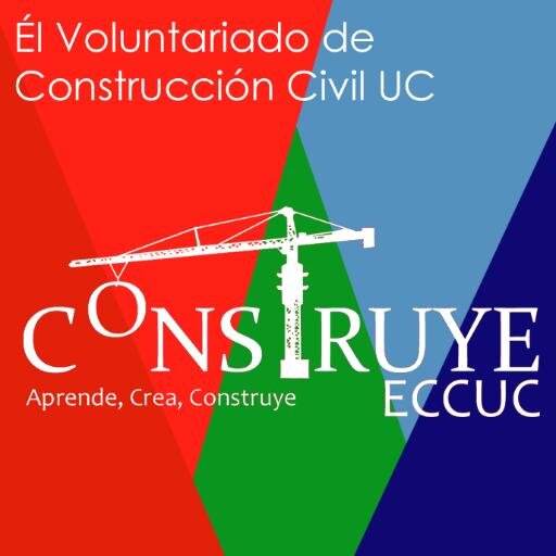 Cuenta Oficial del Voluntariado Construye ECCUC.
Escuela de Construcción Civil UC.
Pontificia Universidad Católica de Chile.