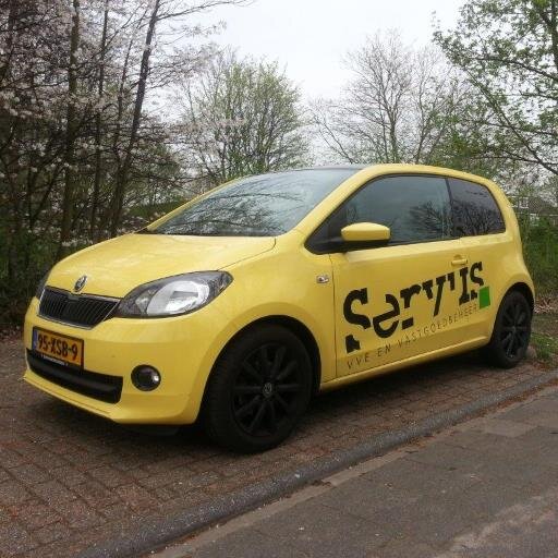 U ziet ons ook overal! Weer onderweg naar een tevreden klant.