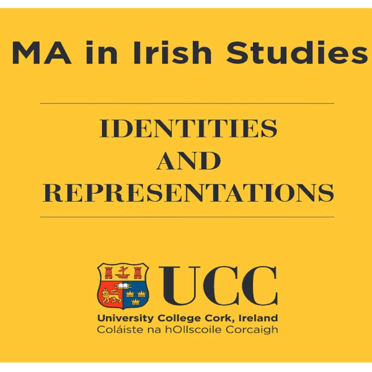 A different kind of Irish Studies. @UCC is home to an innovative interdisciplinary MA programme taught by a vibrant group of teachers and researchers.