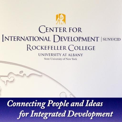 SUNYCID's profile picture. SUNY Center for International Development is a leading international development center enhancing the knowledge and practice of governance and policy making.