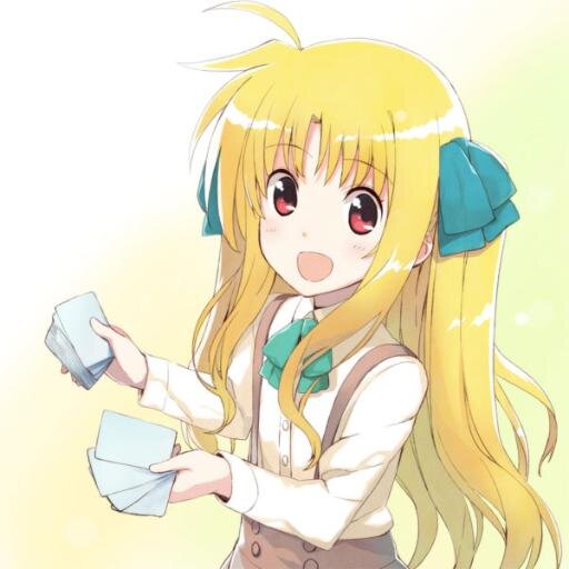 My story~? ♪ Sister of Fate, adoptee of Lindy, and contract mage to the TSAB. I'll write my own story! [Closed account. @TehLiger original writer~]