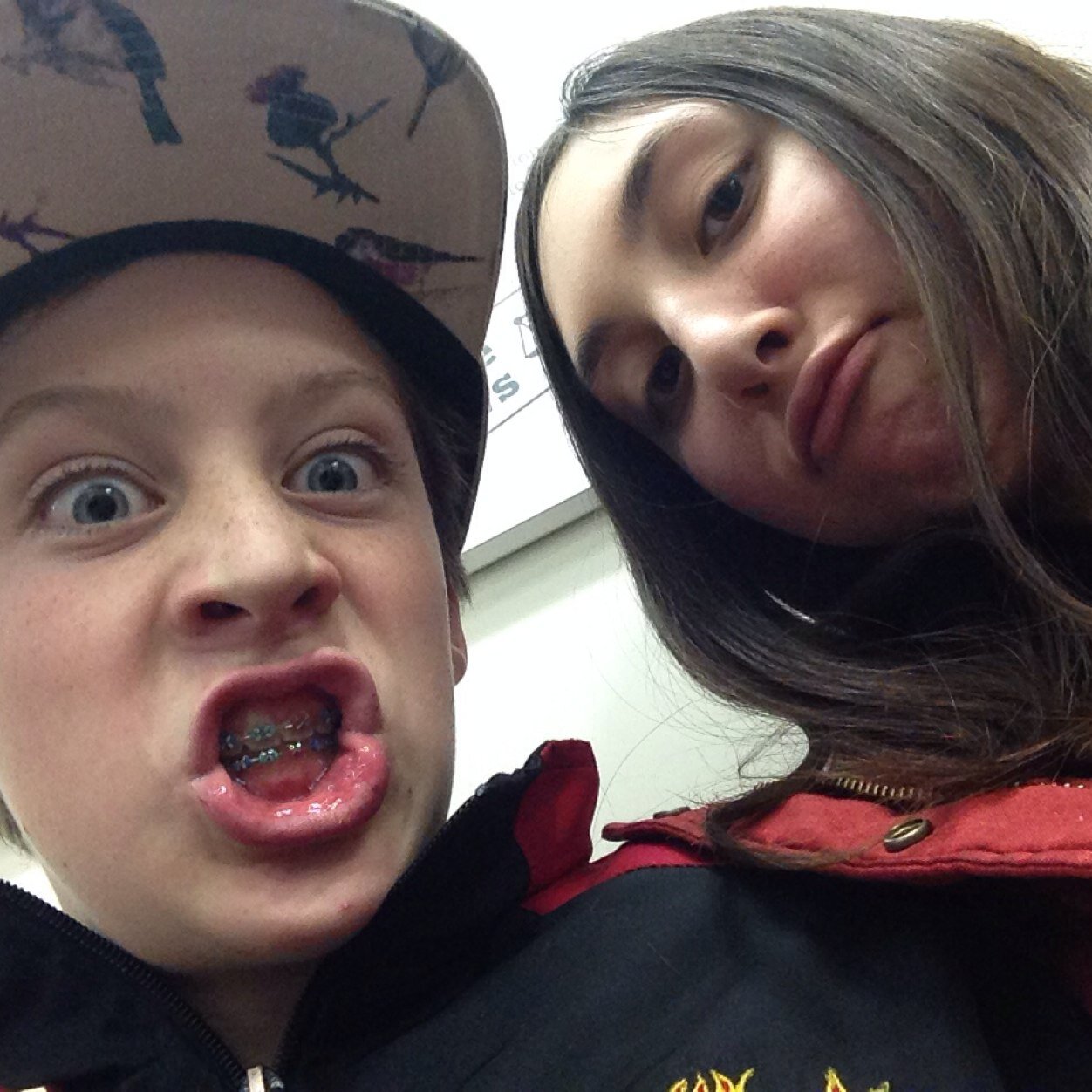 The duo containing Isabella and Harrison.the raddest Randinos #MusicMondays #TEAMFOLLLOWBACK were just starting our career!