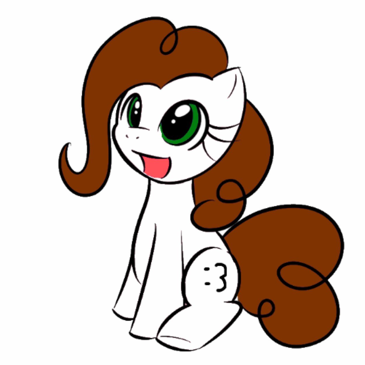 The most huggable pony ever! Also a sibling to @mlp_Snuggles.