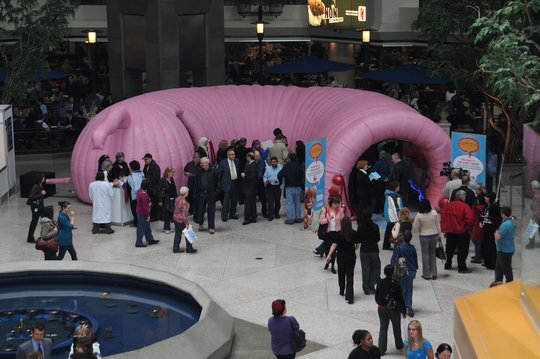 Colorectal Cancer Canada presents: The Giant Colon Tour!! ...Coming soon to a city near you!