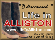 This satirical website was created in order to provide a personal glimpse into the town of Alliston, located in southern Simcoe County in Southern Ontario.