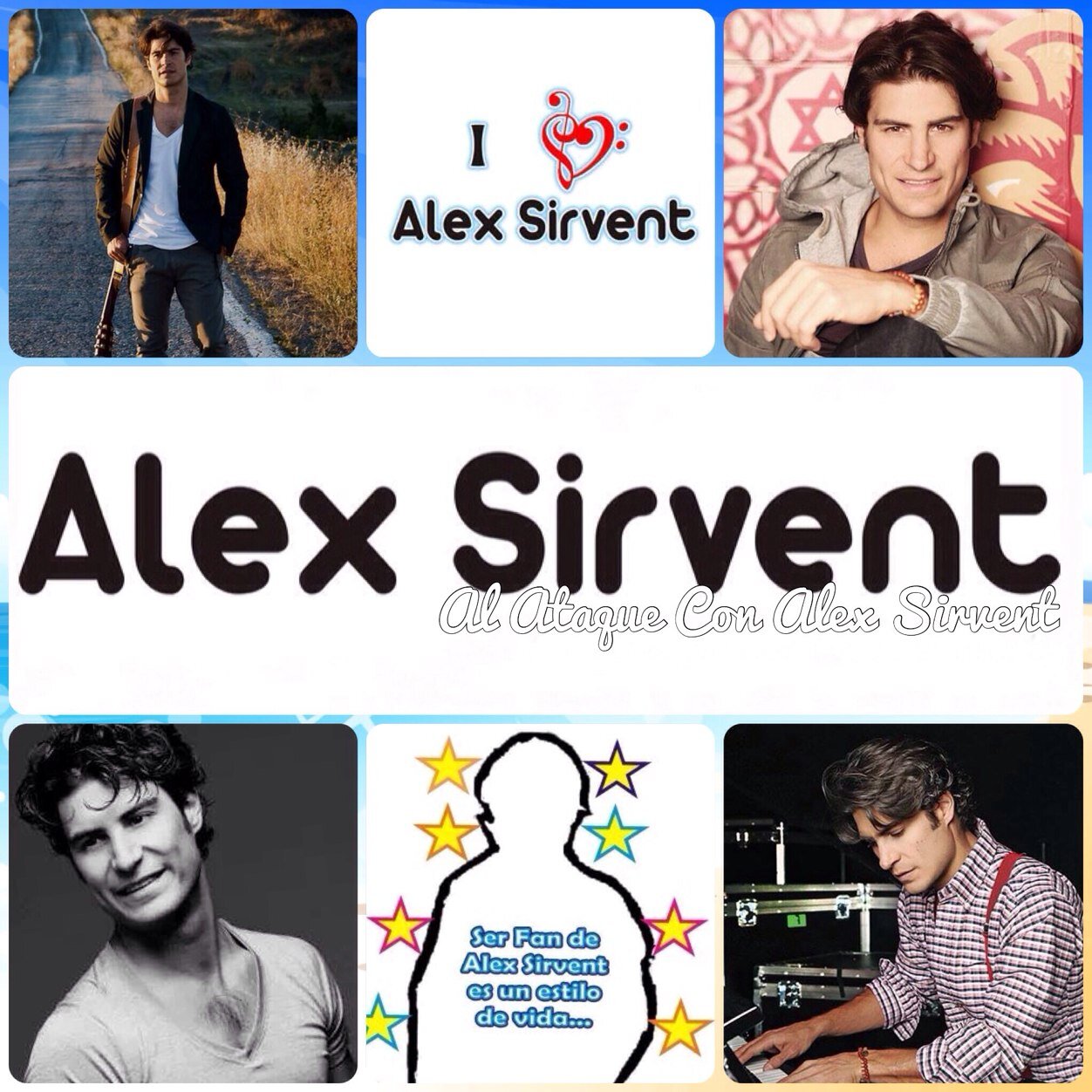 CLub de Fans Oficial del Actor, Cantante, Músico, compositor... @alsirvent @alex_sirvent