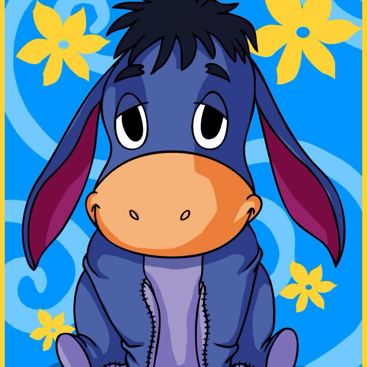 Denver Broncos fan, luv Winnie the Pooh character Eeyore, believes in animal rights.