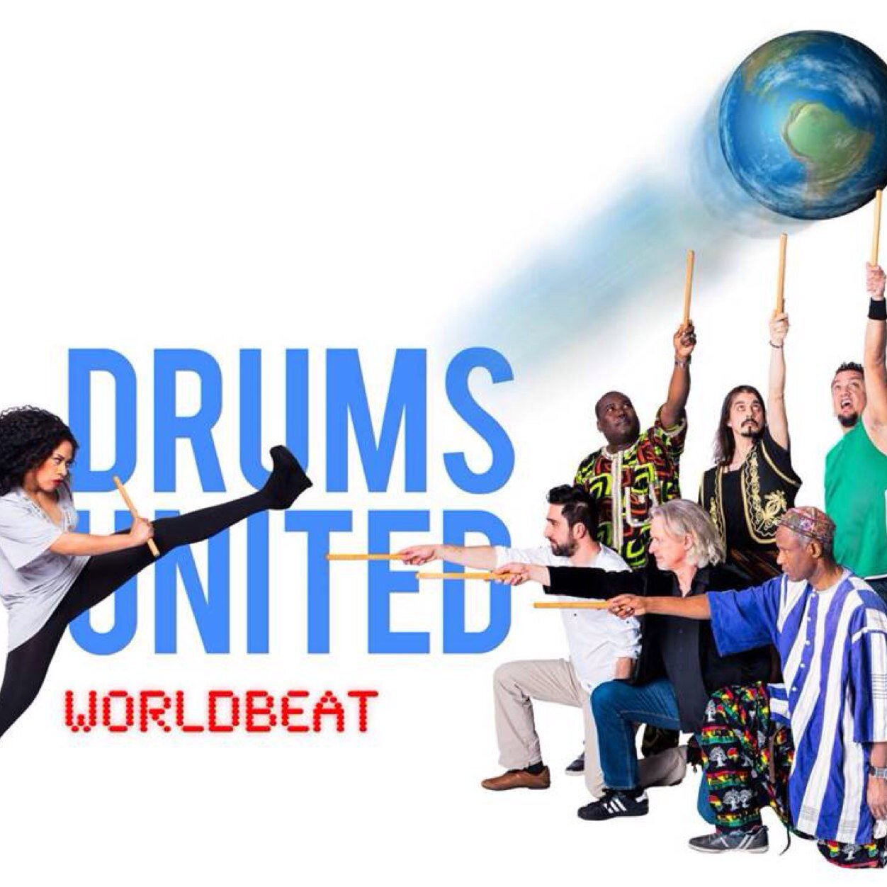 Flamenco, African drums, Dance, Hip Hop, Indian tabla’s, Cuban rumba’s and much more.  It all comes together in Drums Uniteds thrilling new show Ritmo Inferno.