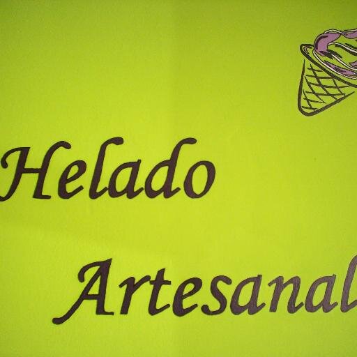 Helado artesanal