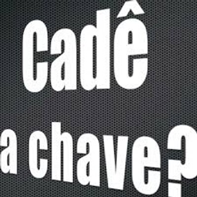 Cadê a chave?