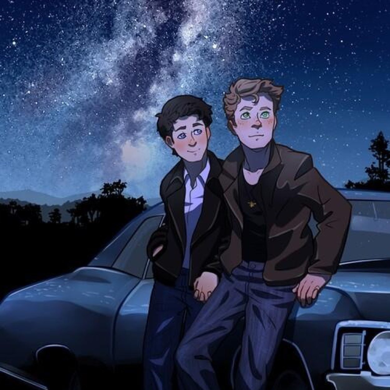 deansporn's profile picture. || destiel fanart account ||