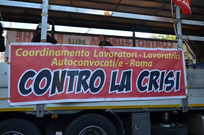 autoconvocat* – contro la crisi  lavoro salario reddito diritti