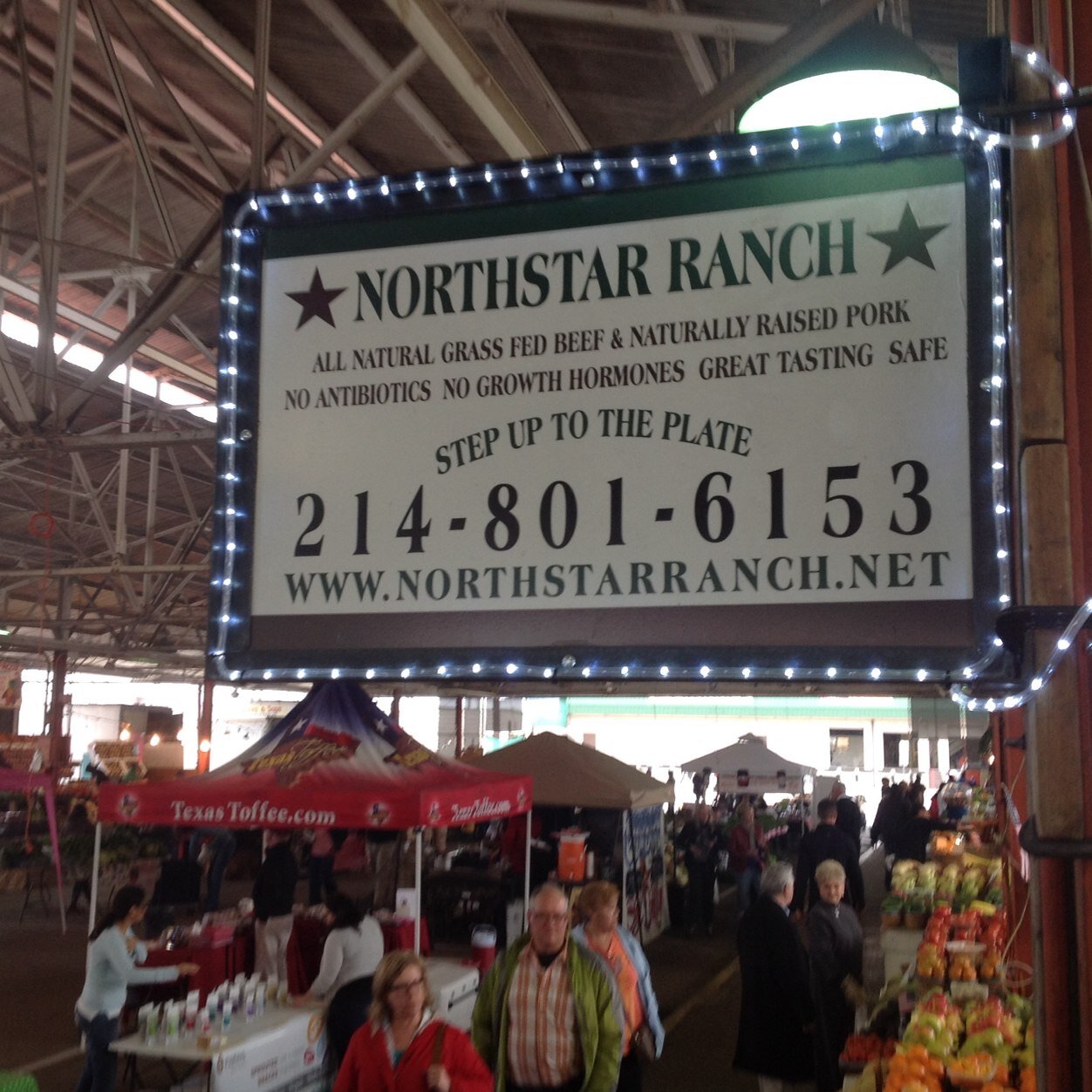 North Star Ranch raises all natural, grass fed beef and naturally raised pork. All our products are steriod and antibiotic free.