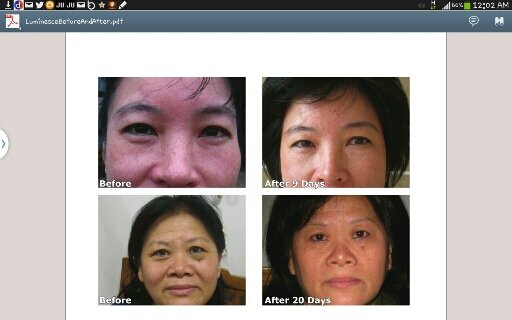LUMINESCE: skin care (beauty,reduce scar& wrinkle,stay younger)
RESERVE: high antioxidant Resveratrol (healthy & anti aging)
younginside888@gmail.com