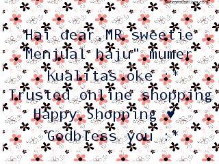 Owner : Mathilda | Trusted online | more info DM or tweet me for pin or line :) Happy shopping .. Godbless ♥